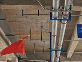 向阳管廊支架的安装方法